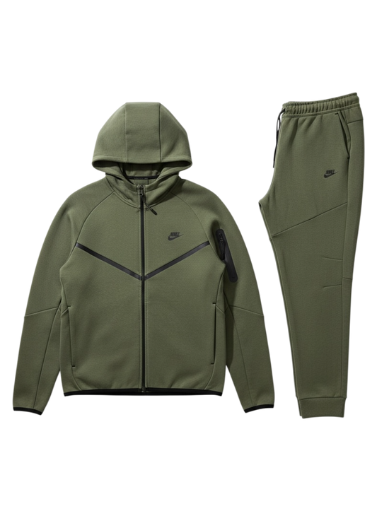 Nike Tech zeleni komplet